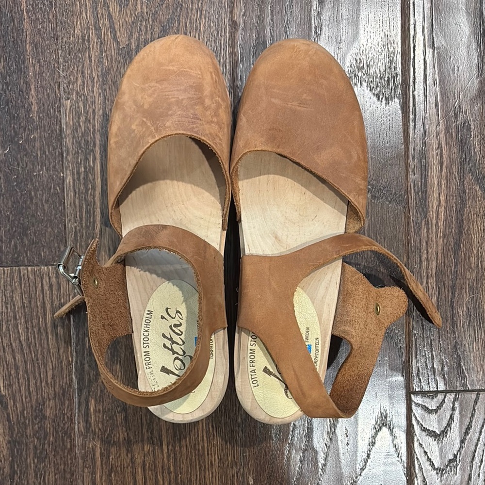 Lotta From Stockholm Brown Mules & Clogs